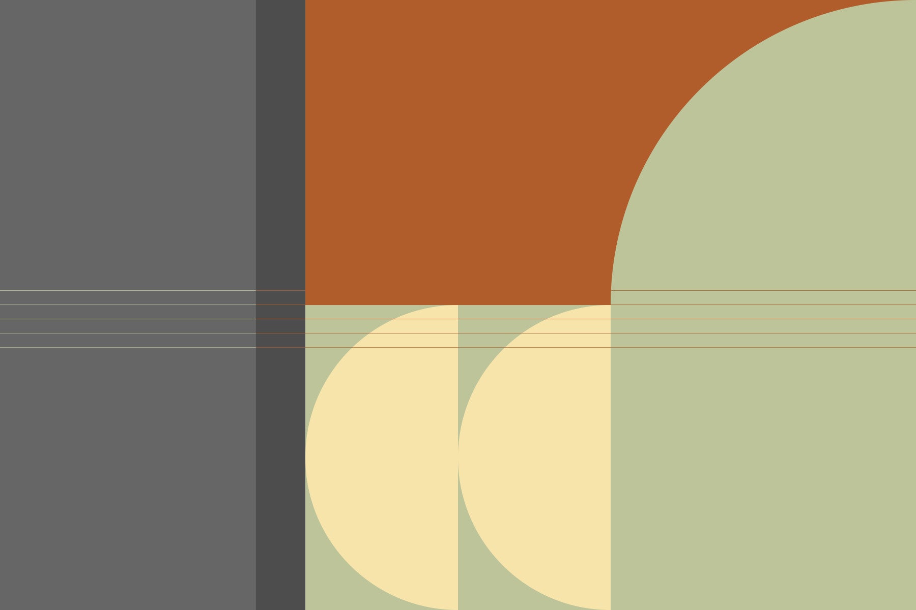 Retro Rhythm Wall Mural