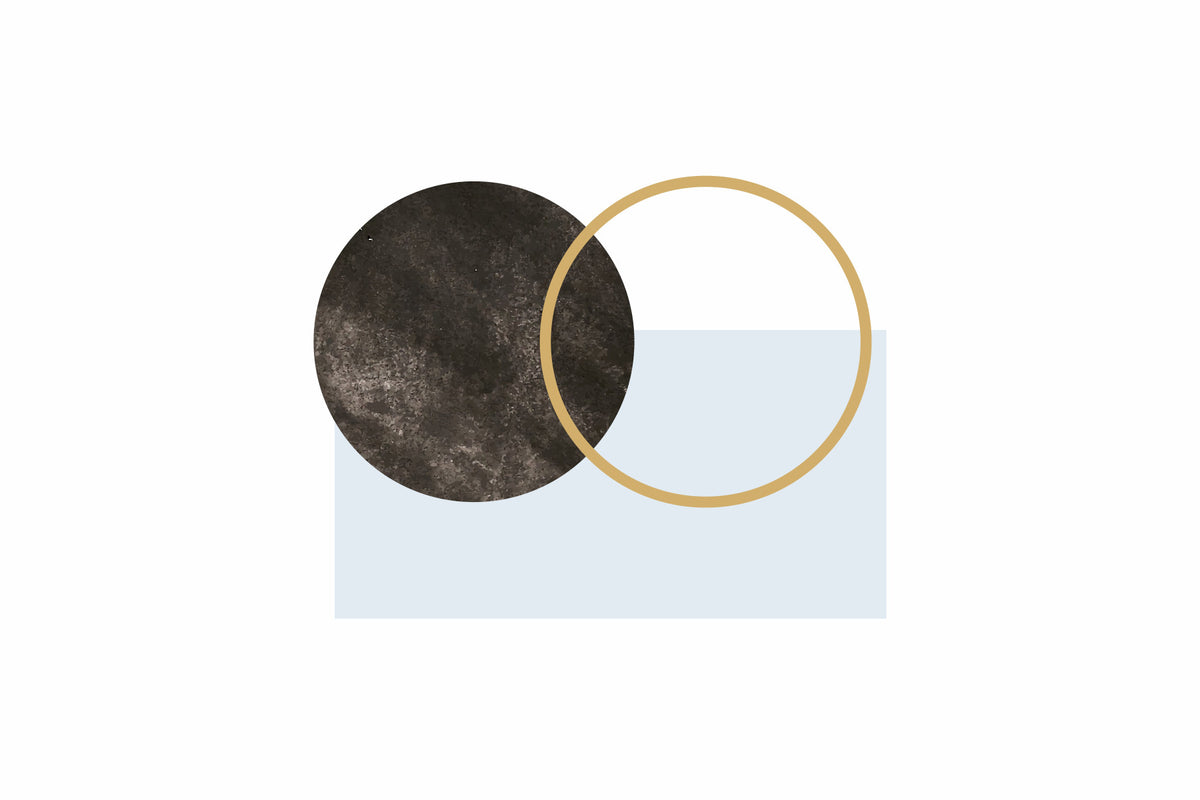 Minimal Abstract Composition Wall Mural in your room