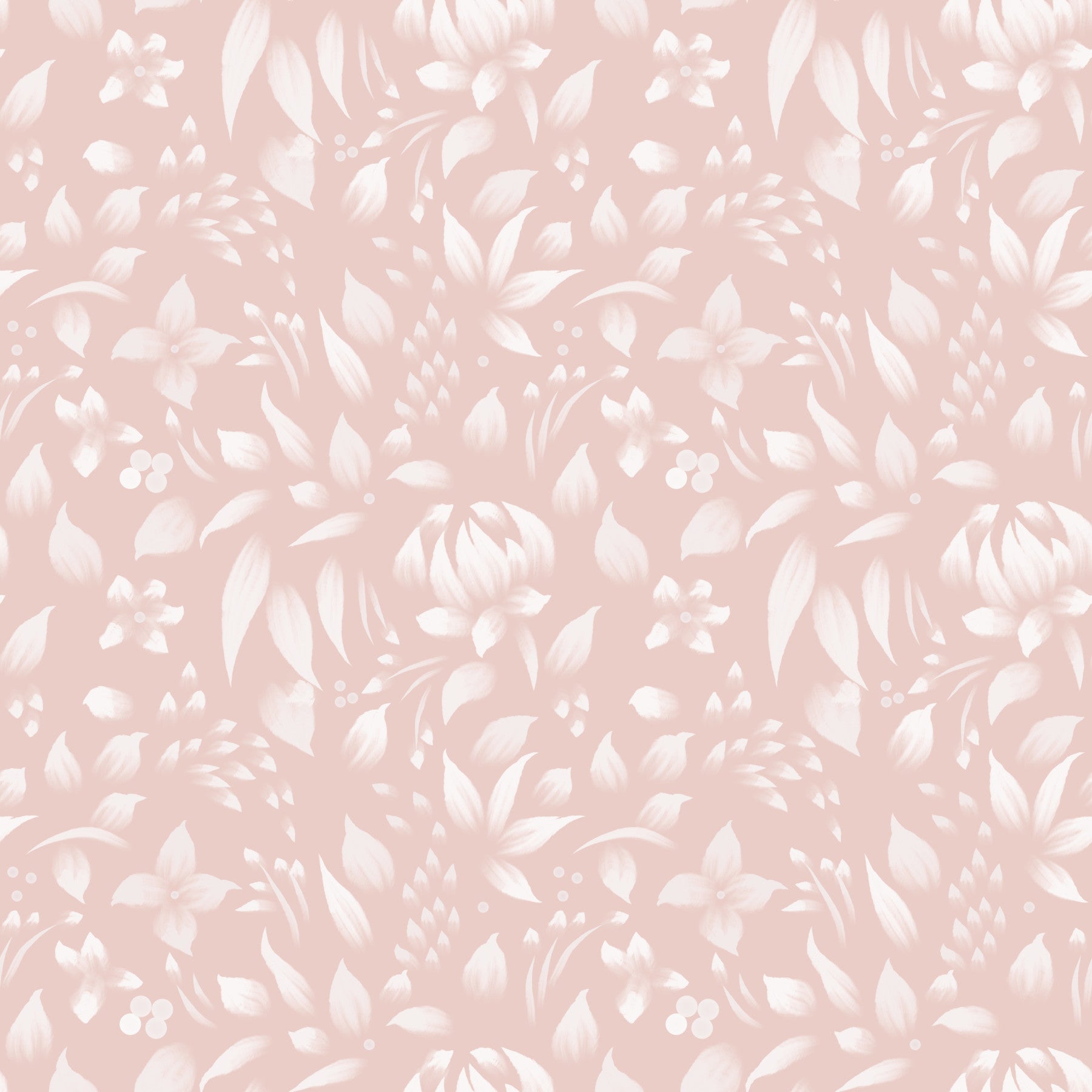 Blush blooming spring calming flowers Wallpaper⁠
