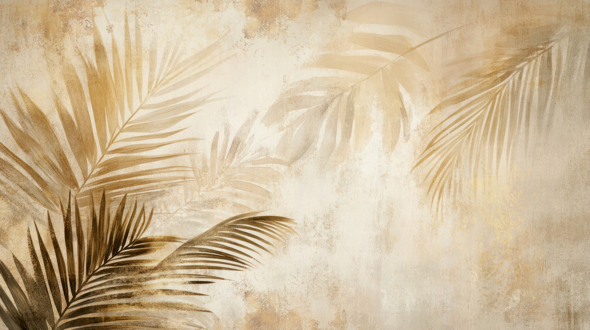 Golden Palms Wall Mural - 3092663 in your room