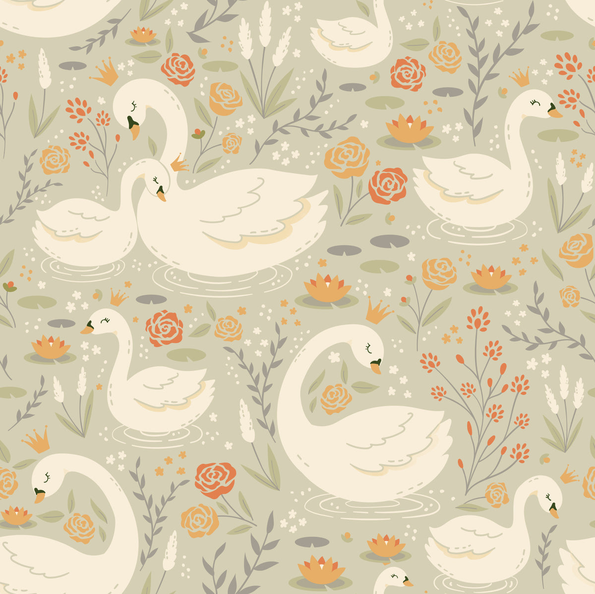 Swan Lake Dreams Wallpaper⁠ -2962369 in your room