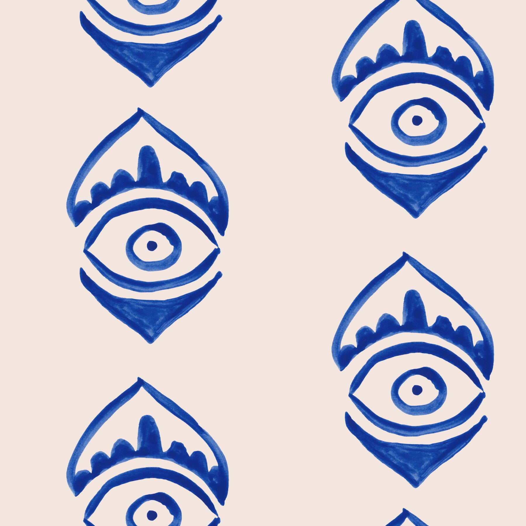 Indigo Eye Motif Wallpaper⁠ -2963149 in your room — zoomed