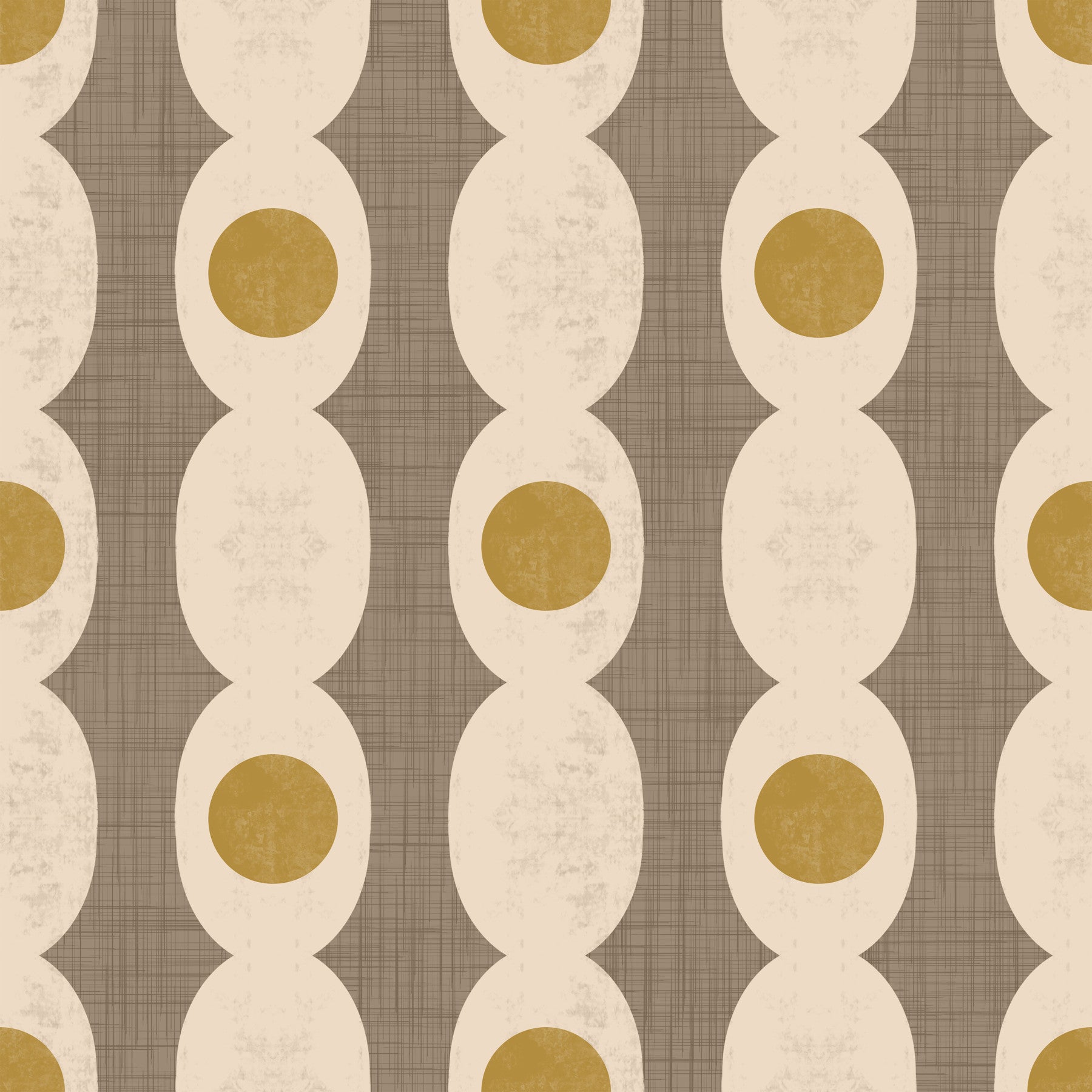 Atomic Age Beige Abstract Wallpaper⁠ -2978114 in your room — zoomed