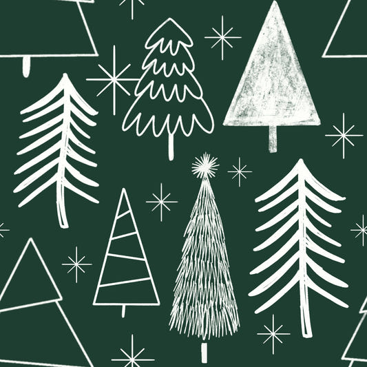 Starry Evergreen Wallpaper⁠ - 2984777