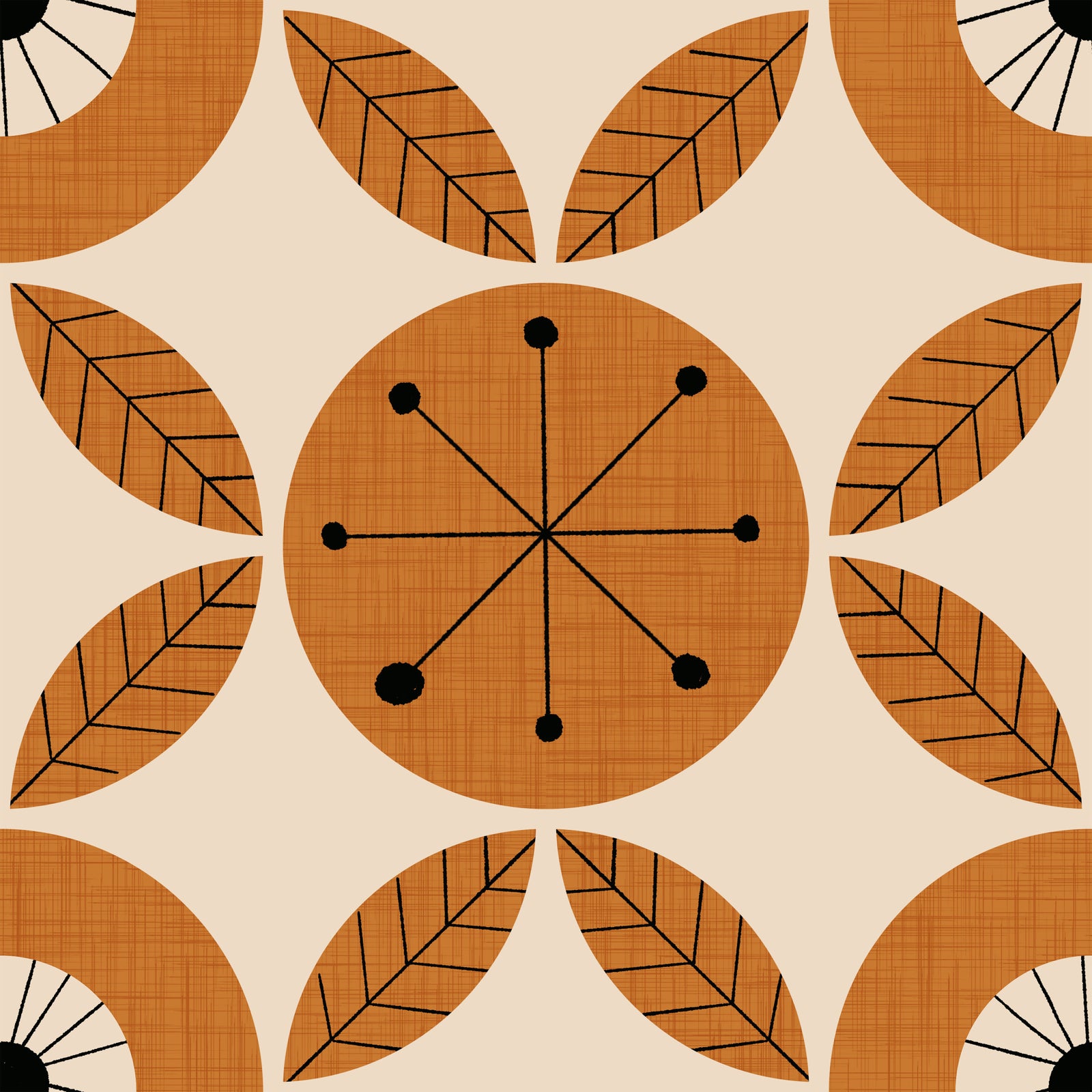 Mid-Century Charm Wallpaper⁠ - 2995318