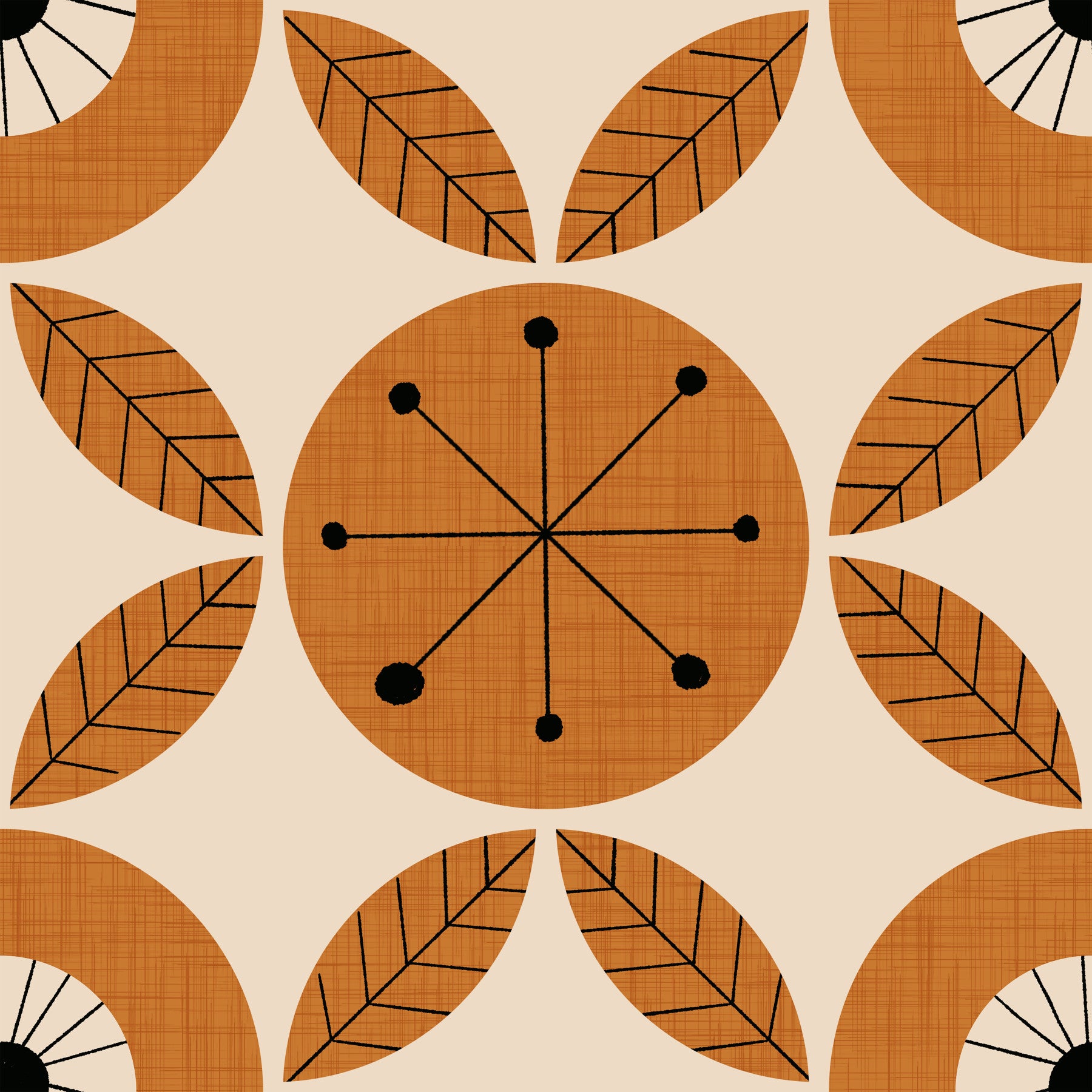 Mid-Century Charm Wallpaper⁠ - 2995318