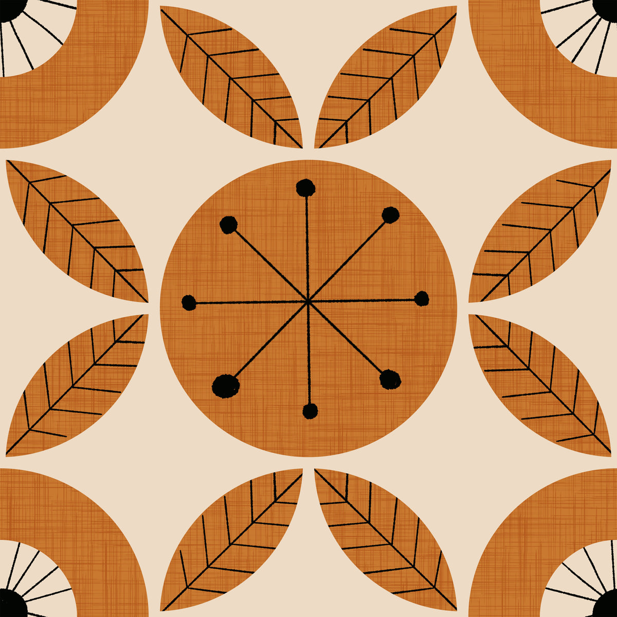 Mid-Century Charm Wallpaper⁠ - 2995318 in your room — zoomed
