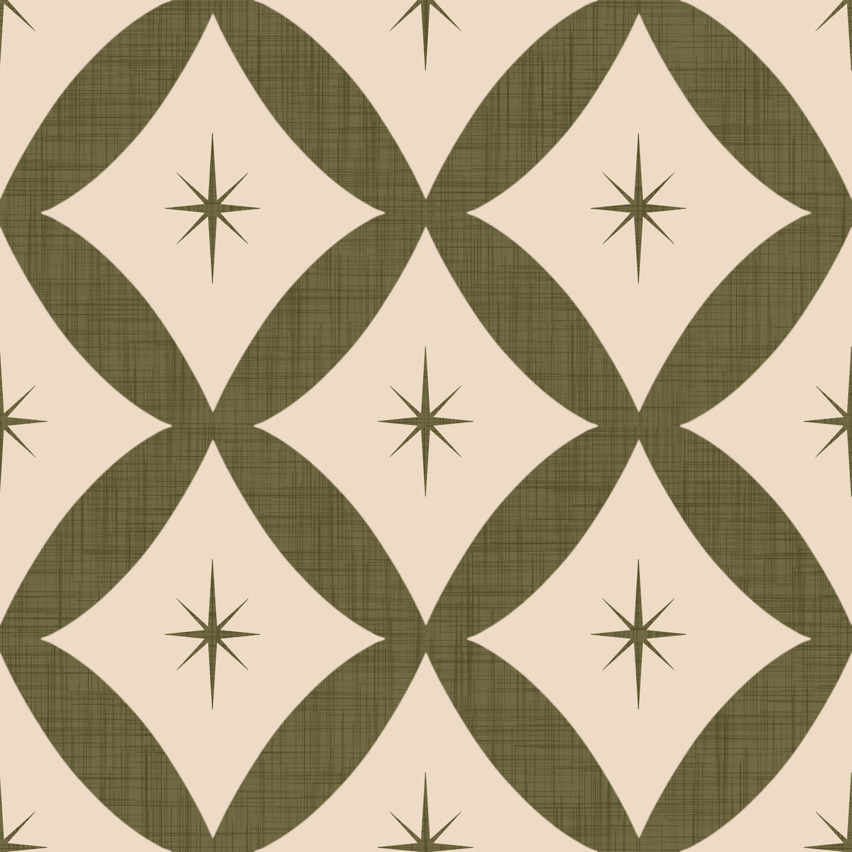Vintage Geometric Stars Wallpaper⁠ -2995340 in your room — zoomed