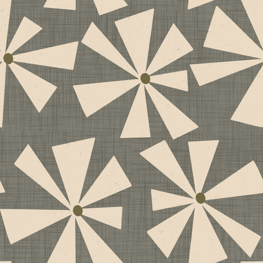 Mid-Century Bloom Wallpaper⁠ -2995382