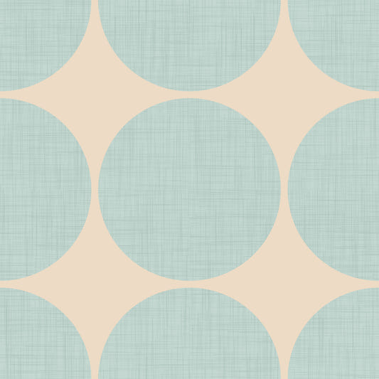 Aqua Dot Swirl Wallpaper⁠ -2995403