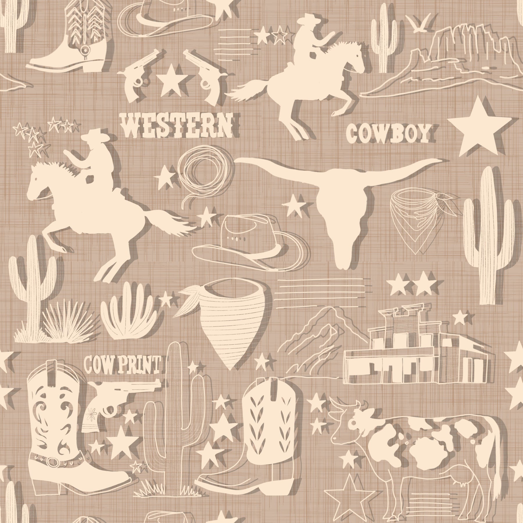 Rustic Cowboy Dream Wallpaper⁠ -3017183 in your room — zoomed