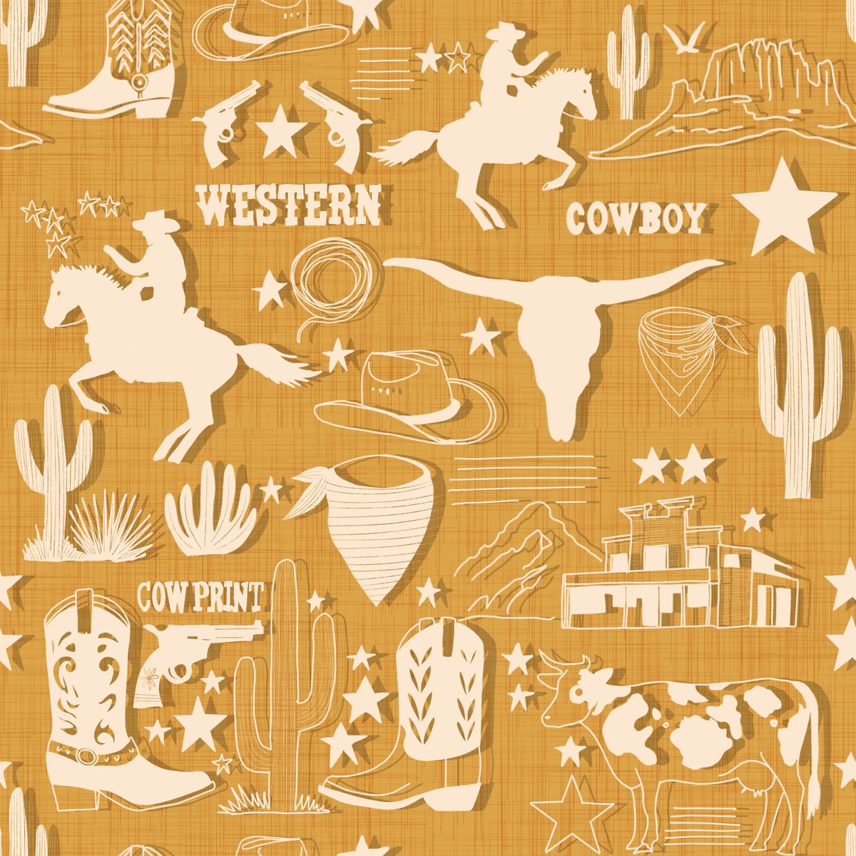 Wild West Roundup Wallpaper⁠ -3017185 in your room — zoomed