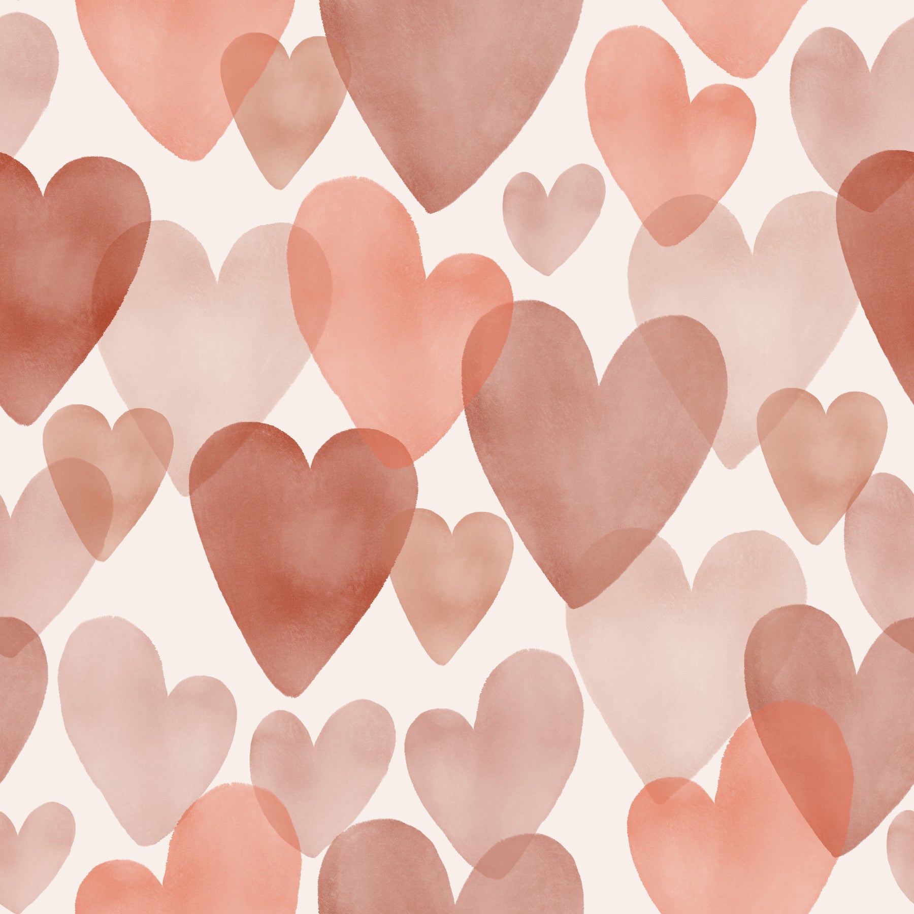 Watercolour Hearts Wallpaper⁠ -3042404