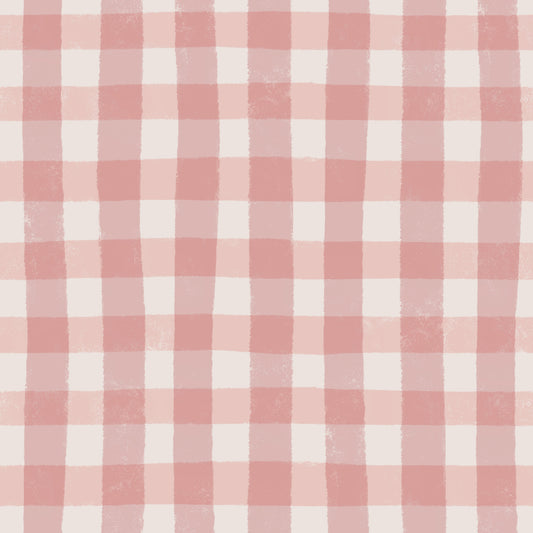 Rosewater Gingham Wallpaper⁠ -3133875