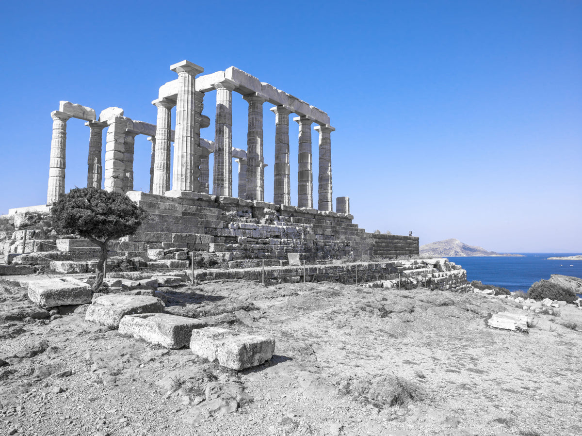Poseidon Temple Wall Mural