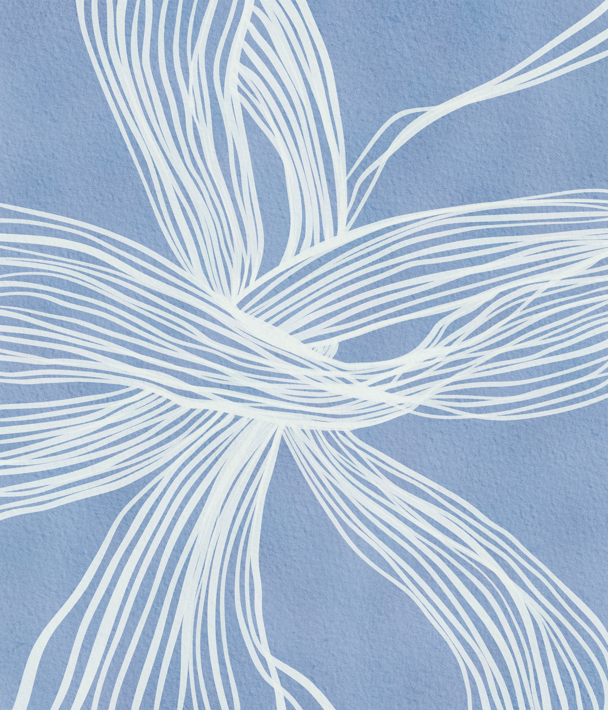 Blue Weave Wall Mural in your room