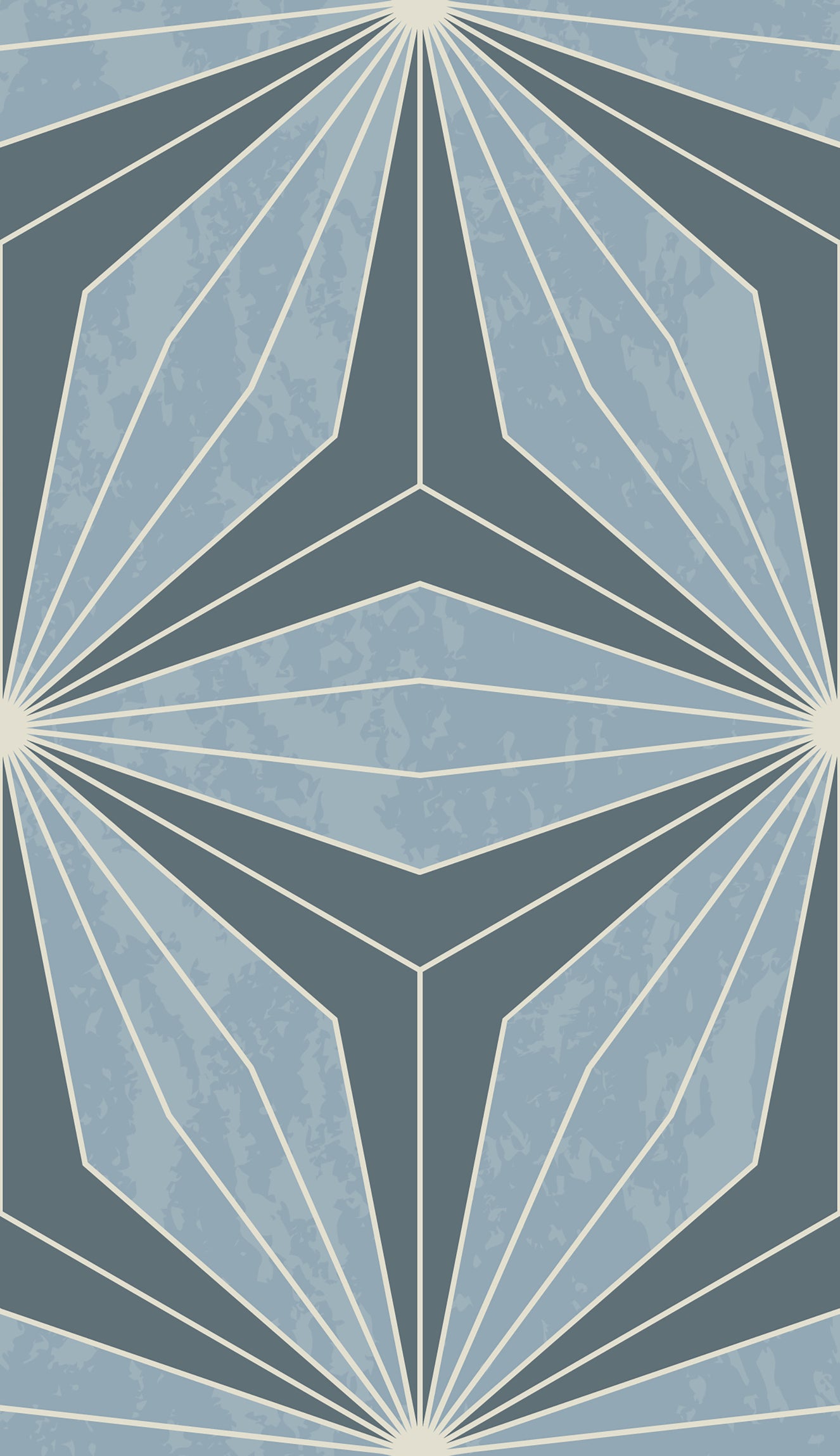 Geometric Flowers Radiance Wallpaper⁠