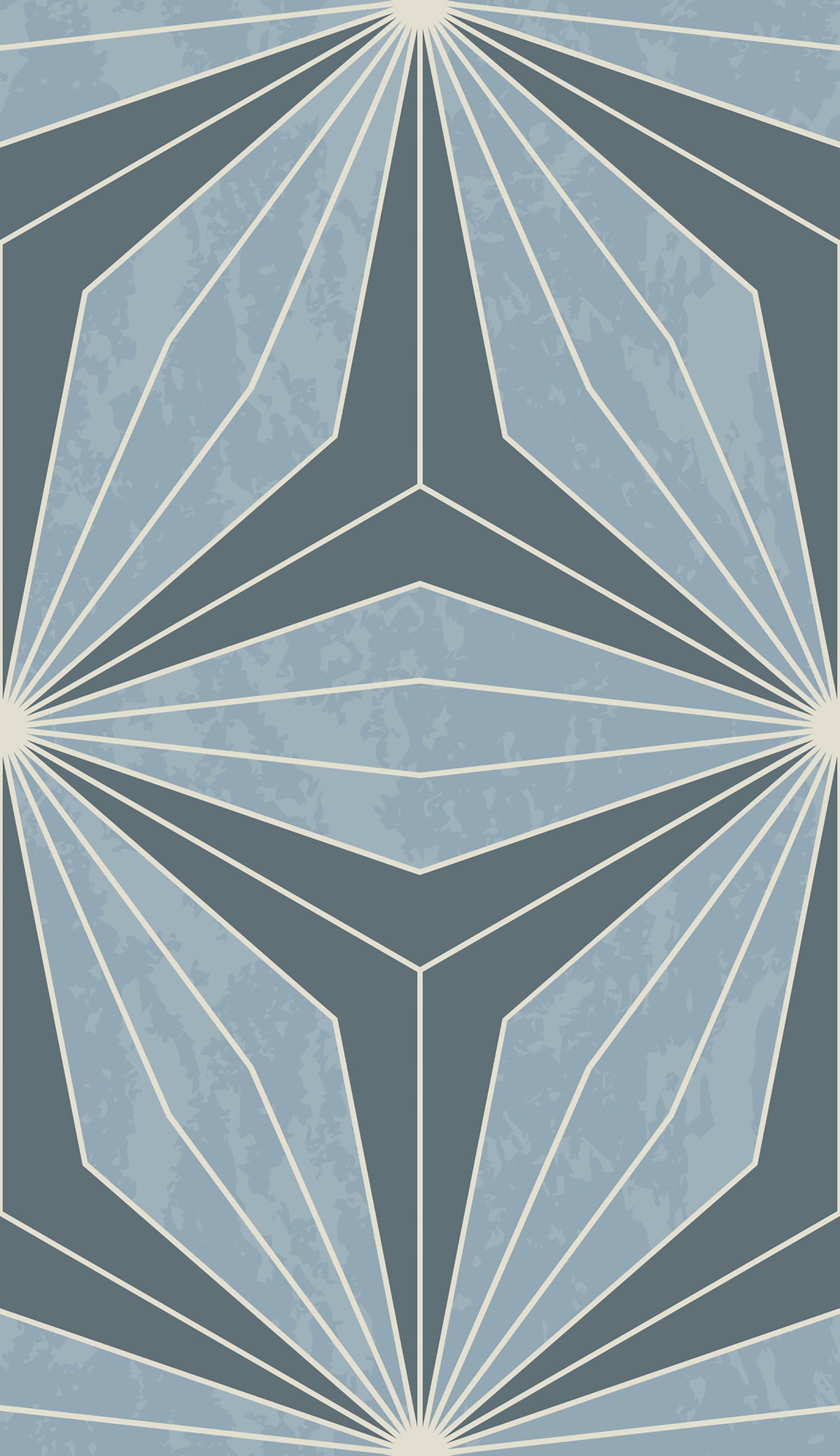 Geometric Flowers Radiance Wallpaper⁠ in your room