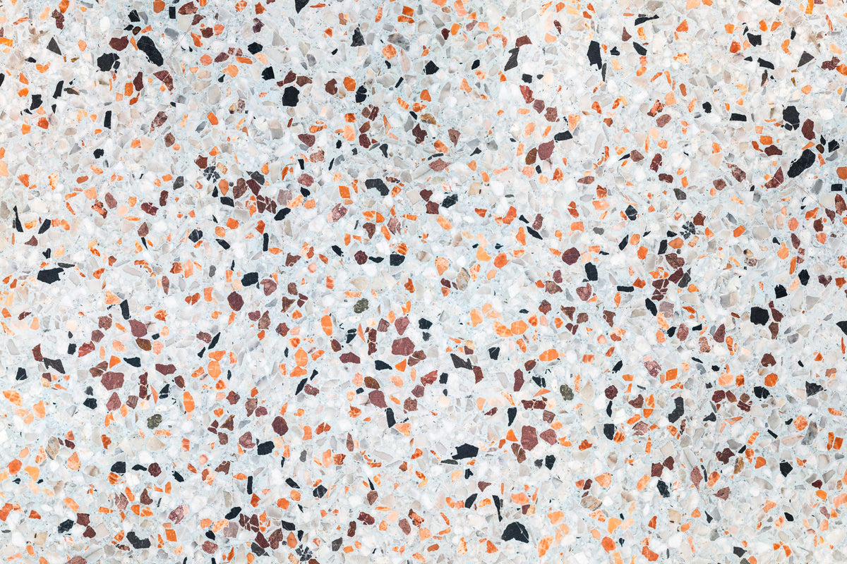 Light Coral Terrazzo Wall Mural in your room