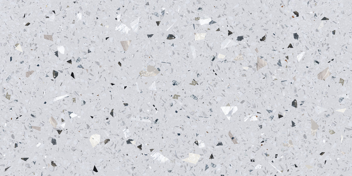 Natural Granite Pattern Beige Natural Stones Terrazzo Wallpaper Wall Mural in your room — zoomed