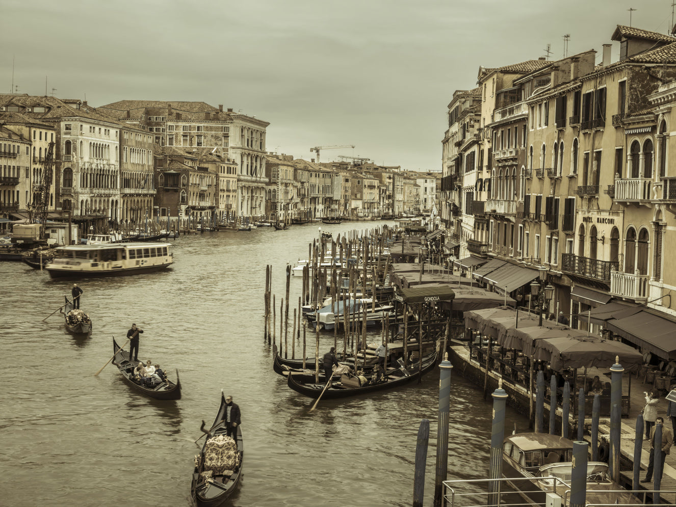 Historic Grand Canal Wall Mural