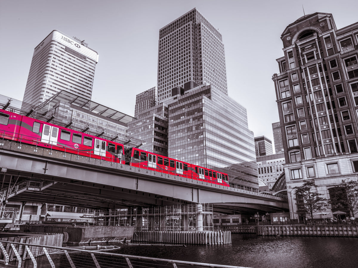 Canary Wharf, London Wall Mural in your room