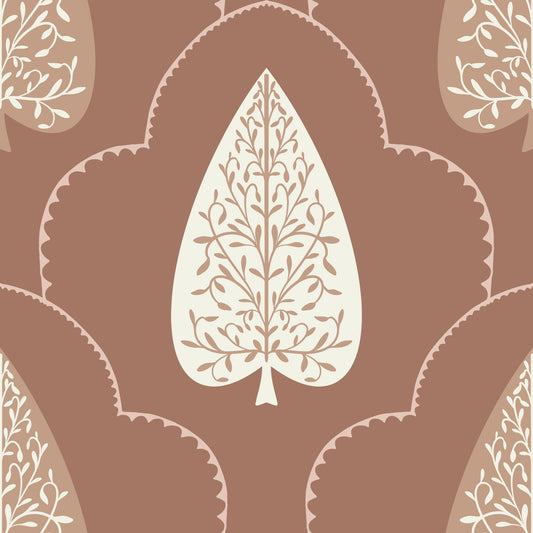 Arboreal Accent Wallpaper⁠