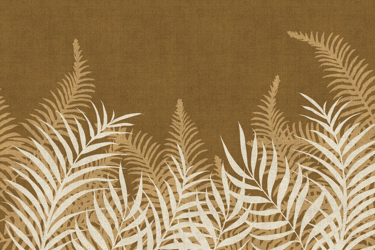 Into The Jungle Golden Wall Mural in your room