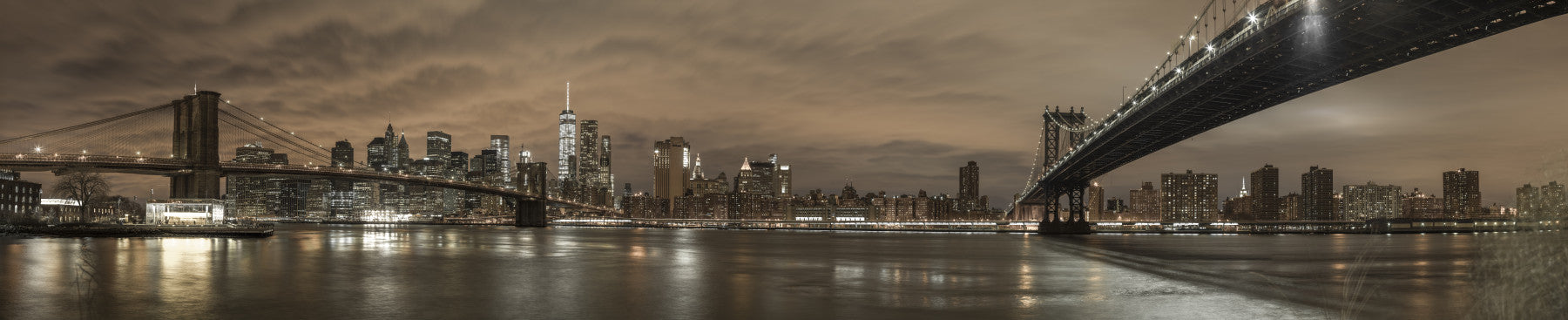Gotham Bridgescape Wall Mural