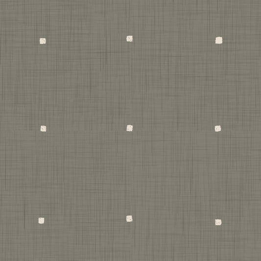 Soft Texture Squares Taupe Wallpaper⁠