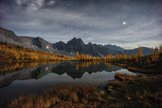 Nightfall's Calm Reflection Wall Mural - 2363922