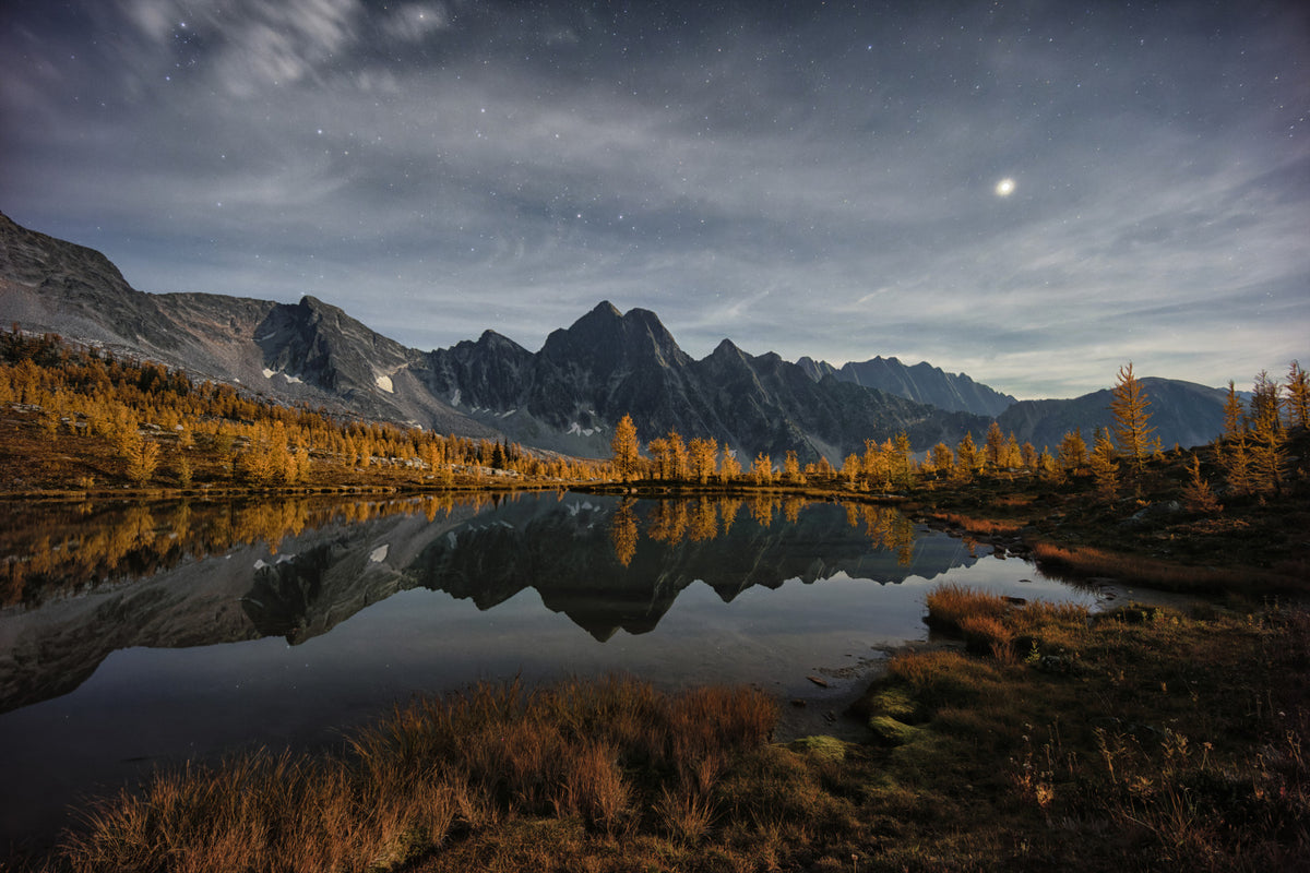 Nightfall's Calm Reflection Wall Mural - 2363922 in your room