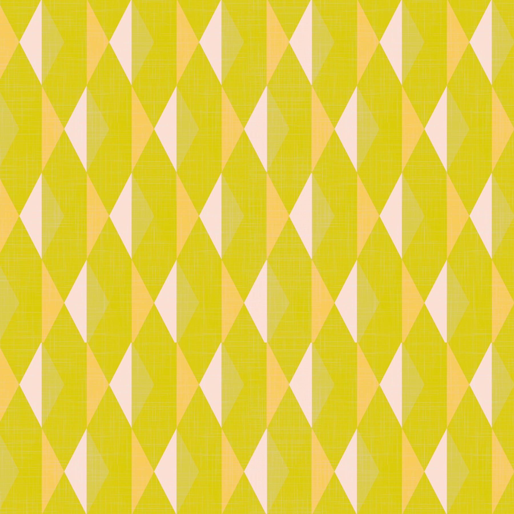 Lemon Rhombus Wall Mural