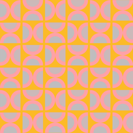 Semi-Circle Pop Wall Mural