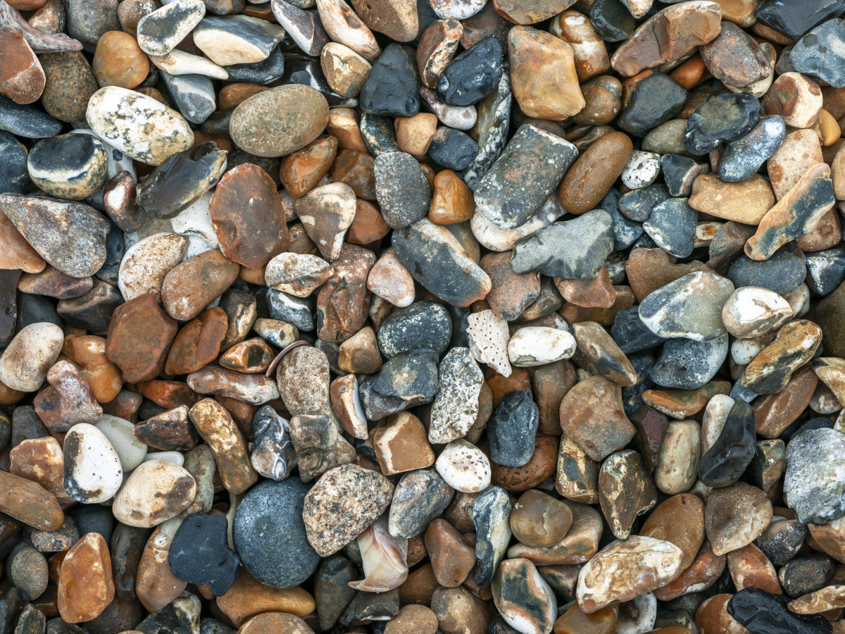 Beach Pebbles Wall Mural in your room