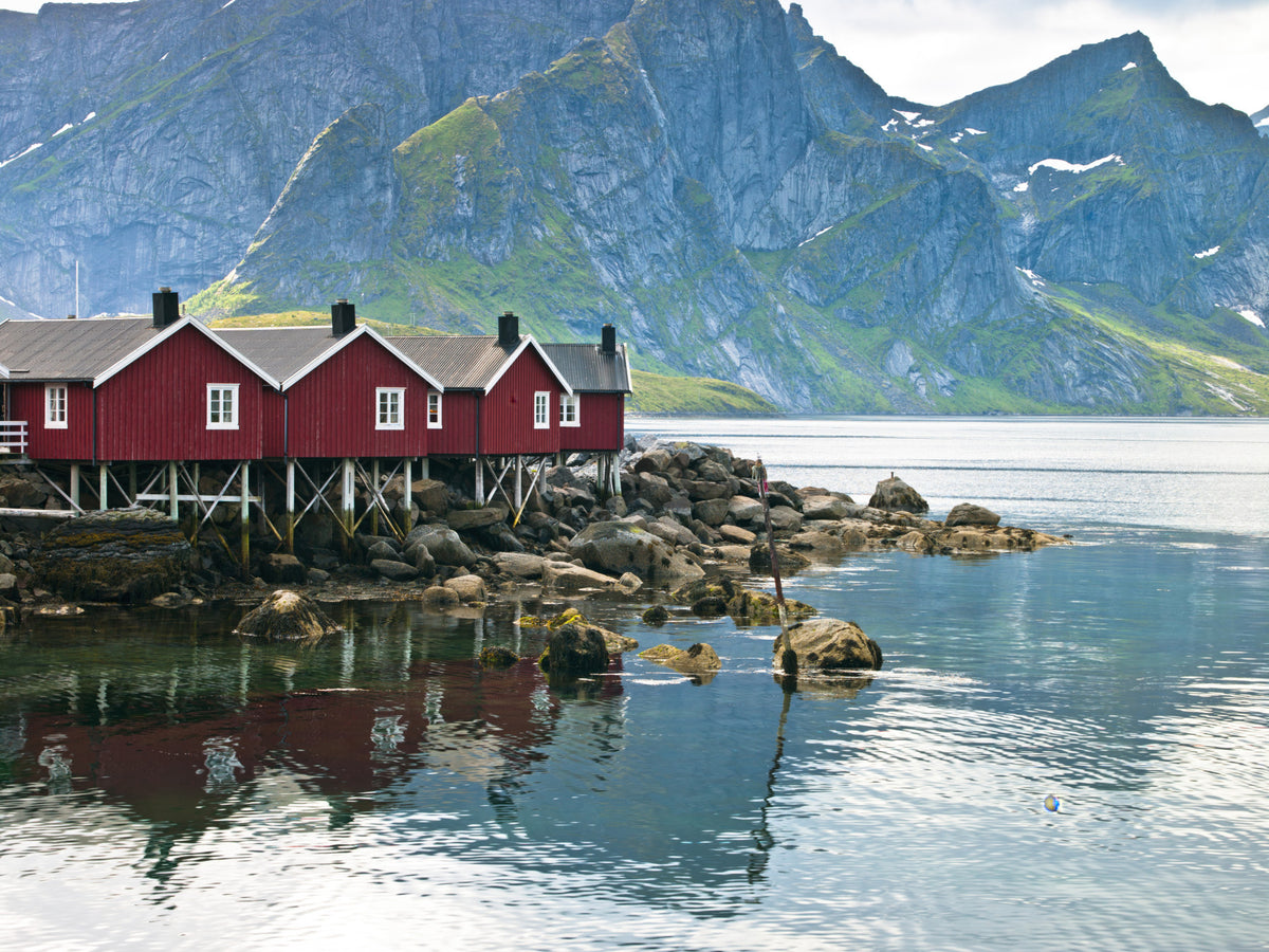 Picturesque Lofoten Wall Mural