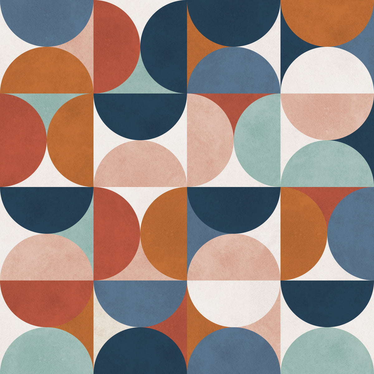 Retro Rhythm Wallpaper⁠ in your room