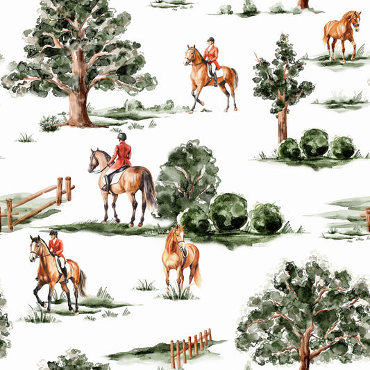 Riding in the Country Wallpaper⁠