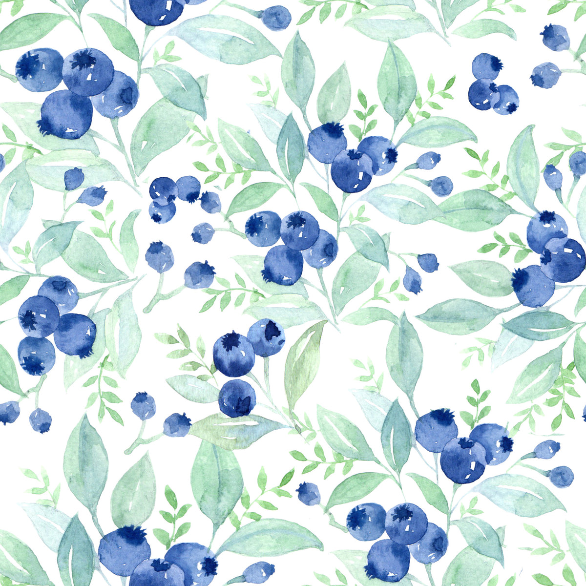 Berry Bliss Watercolor Wallpaper⁠ in your room