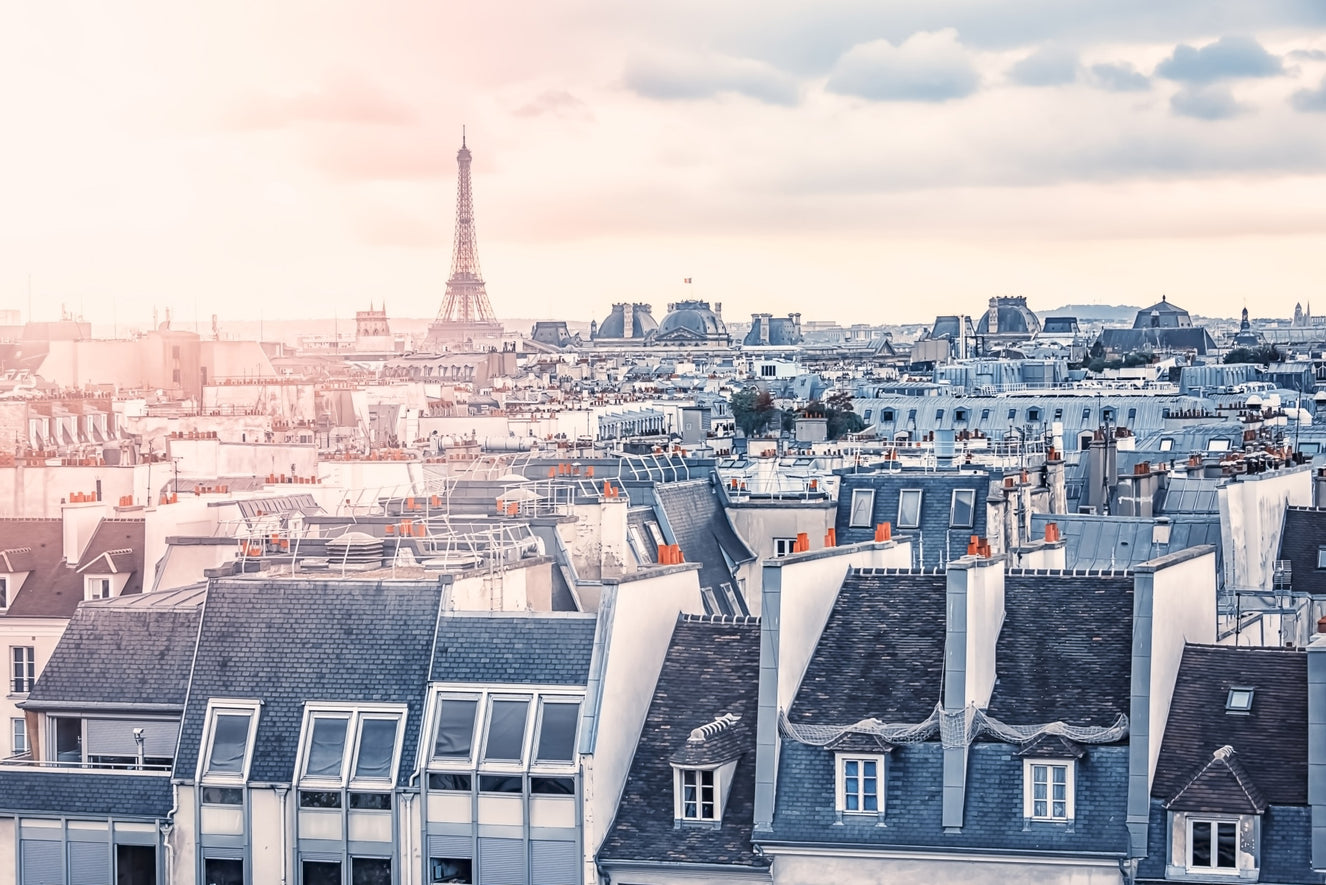 Parisian Sunrise Wall Mural