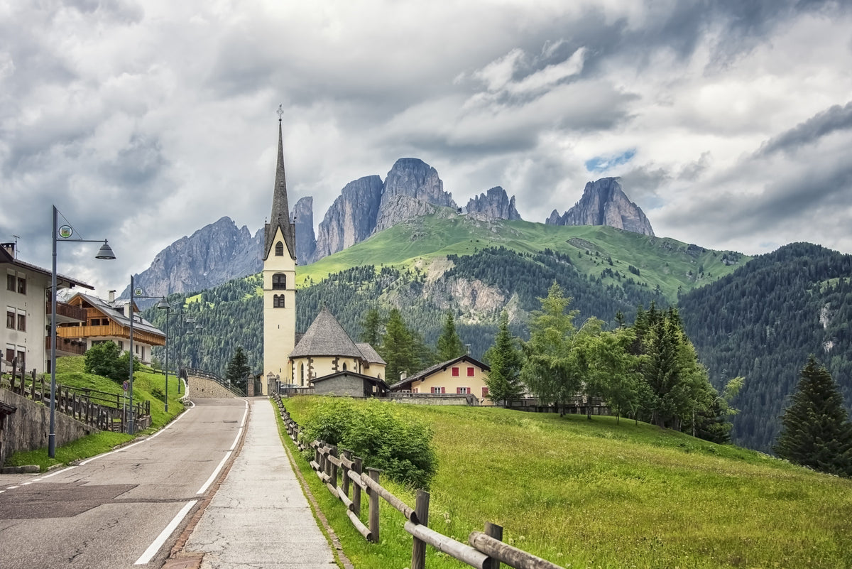 Italian Alps Vista Wall Mural in your room — zoomed