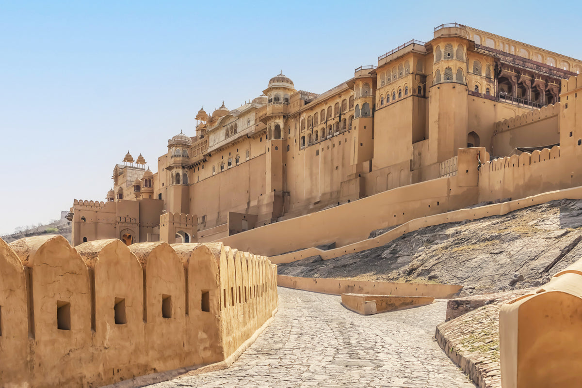 Amber Fort Grandeur Wall Mural in your room