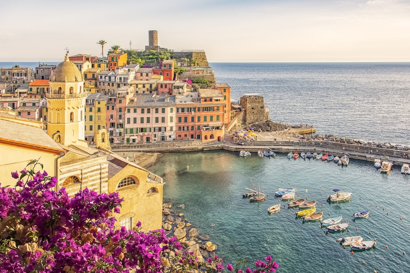 Italian Riviera View Wall Mural