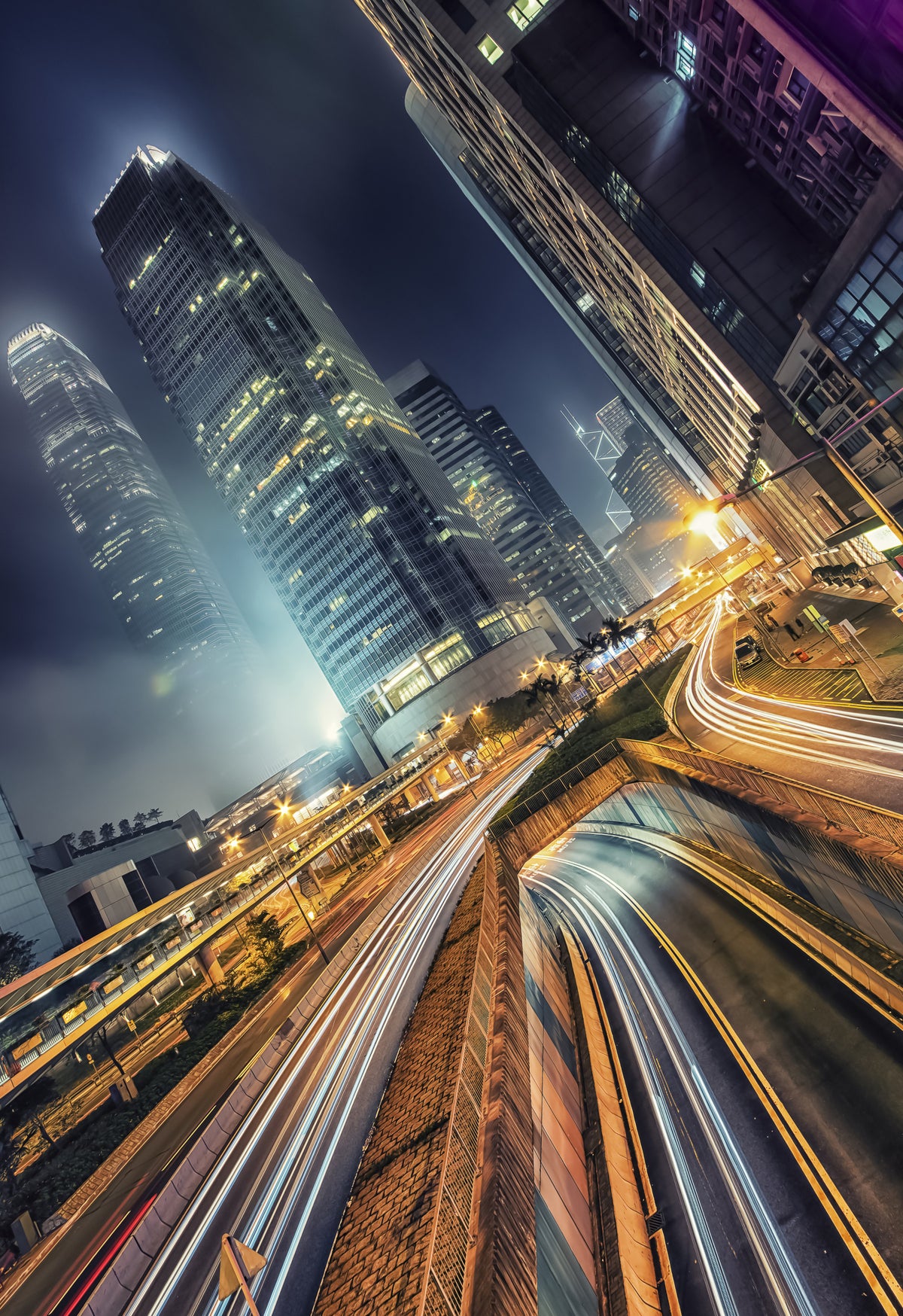 Skyline Velocity Wall Mural in your room