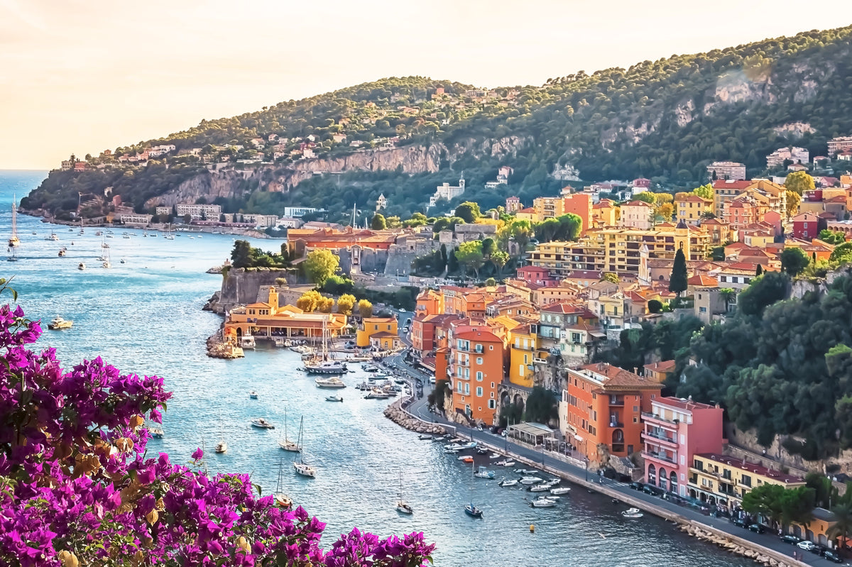 Villefranche View Wall Mural in your room
