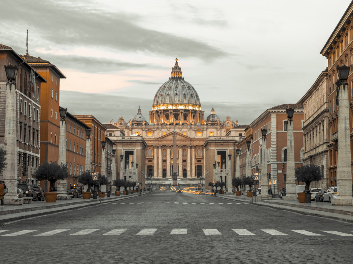 Eternal City Vista Wall Mural in your room