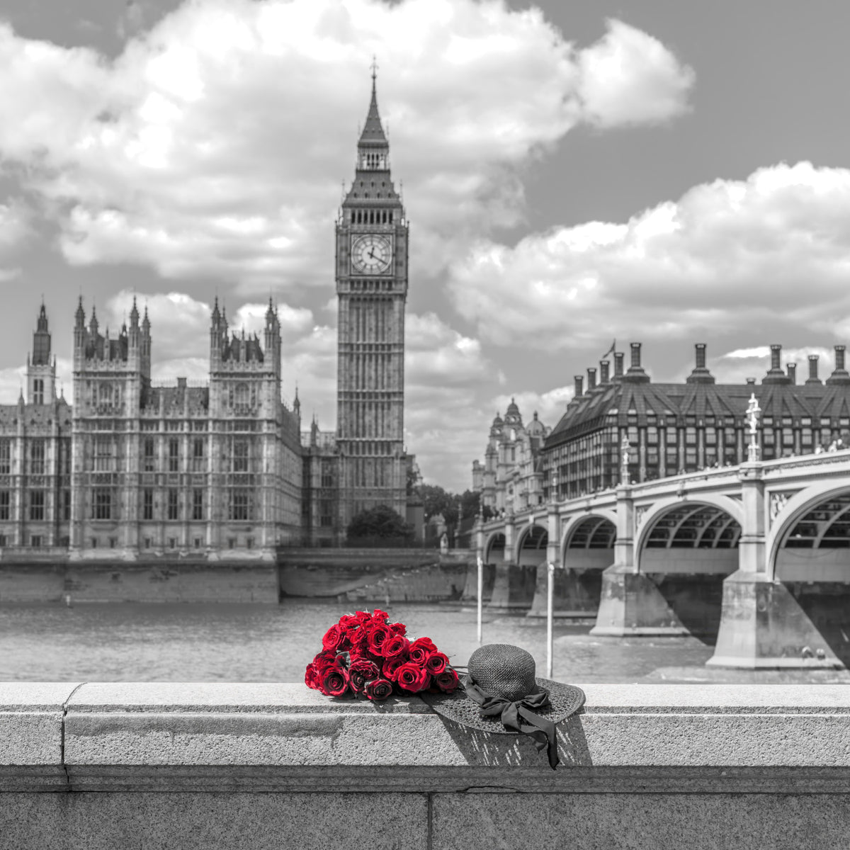London in Bloom Wall Mural in your room