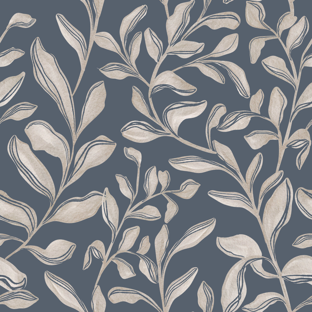 Ethereal Leaves Wallpaper⁠ in your room