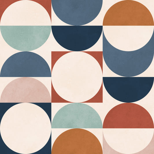 Color Block Eclipse Wallpaper⁠