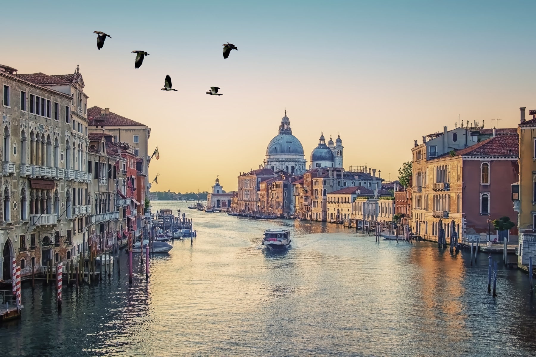 Venetian Canal Dream Wall Mural